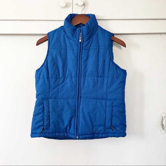 Shyanne Jackets & Blazers - Blue western puffer vest